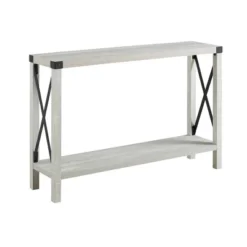 Sophie Rustic Industrial X Frame Entry Table - Saracina Home -Modern Living Sales GUEST cf5bf7c8 47e9 4b55 841d 5247188cac9a