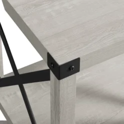 Sophie Rustic Industrial X Frame Side Table - Saracina Home -Modern Living Sales GUEST d2bc7a70 a6d7 44e2 9ef8 92f1a3ae1ed2