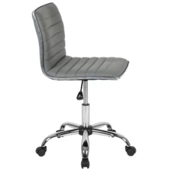 Emma And Oliver Low Back Designer Armless Ribbed Swivel Task Office Chair 31 Emma And Oliver Low Back Designer Armless Ribbed Swivel Task Office Chair -Modern Living Sales GUEST d394aa10 3e64 4291 bb66 fd26bd217653