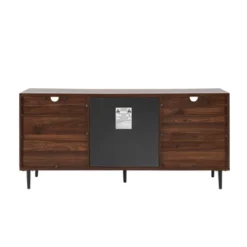 Ronan Modern Storage With Electric Fireplace TV Stand For TVs Up To 65" - Saracina Home -Modern Living Sales GUEST d5638033 f60a 47b2 9c3f cabd93e39291