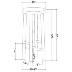 Shaker Drink Side Table - Hearth & Hand™ With Magnolia -Modern Living Sales GUEST d6483bd4 90fe 41ed b437 704e9c9fba60