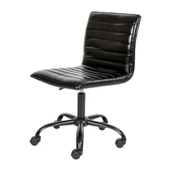 Emma And Oliver Low Back Designer Armless Ribbed Swivel Task Office Chair 35 Emma And Oliver Low Back Designer Armless Ribbed Swivel Task Office Chair -Modern Living Sales GUEST d6cdbbf8 c011 4365 98a9 c575005da00d