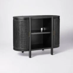 Portola Hills Caned Door Console With Shelves - Threshold™ Designed With Studio McGee -Modern Living Sales GUEST d8a3124a 3a6a 4b28 8cc4 73d0035a42d8