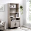 64.12" Orin Modern 2 Door Bookshelf Hutch - Saracina Home -Modern Living Sales GUEST db195286 9afd 4707 9a87 9b41b0388e48