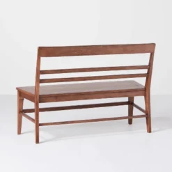 Wood Ladder Back Bench - Hearth & Hand™ With Magnolia -Modern Living Sales GUEST db86add3 b442 4417 a7bf 9703a6bed30e