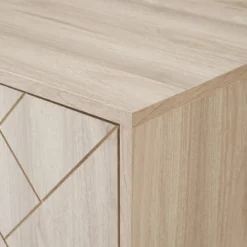 Vik Modern Boho 4 Door Herringbone TV Stand For TVs Up To 80" - Saracina Home -Modern Living Sales GUEST dc6efbef b8ac 475f a48e a7b2b59eda7f