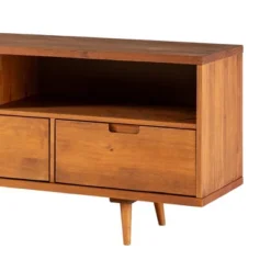 Cara Mid-Century Modern 3 Drawer TV Stand For TVs Up To 65" - Saracina Home -Modern Living Sales GUEST dca4b737 87bc 4171 8896 516227b5b85f