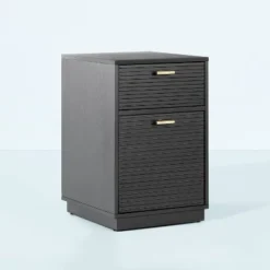 Grooved Wood 2-Drawer Vertical Filing Cabinet - Hearth & Hand™ With Magnolia -Modern Living Sales GUEST e034e7e0 1c84 4379 8caa e39d0a79a977