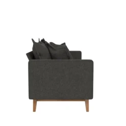 Maryan Pillowback Wood Stretcher Sofa Gray Linen - Room & Joy -Modern Living Sales GUEST e1a812f7 7ccb 4475 9541 e8da5cfc0ab2