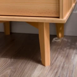 Mid-Century Modern Wood Nightstand - Saracina Home -Modern Living Sales GUEST e6d26903 d303 403b a5ab a14f409f7ff5