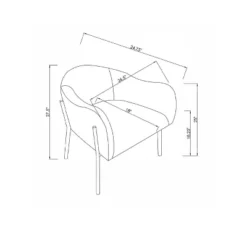 Gladden Rounded Back Anywhere Chair Dark Green - Threshold™ -Modern Living Sales GUEST e8f2d498 ed91 489d 9cf5 6616d4ab337b