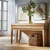 Herriman Wooden Console Table With Drawers - Threshold™ Designed With Studio McGee -Modern Living Sales GUEST ec0267c1 16ba 4644 bf8d b0256726d02a