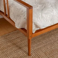 Mid Century Modern Solid Wood Spindle Daybed - Saracina Home -Modern Living Sales GUEST f32083a8 73e1 487f b52b c05fd87875dd