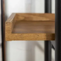 68" 5 Tray Shelf Urban Pipe X Back Bookshelf - Saracina Home -Modern Living Sales GUEST f414af8b f462 42d1 a49d bd9647b53dec