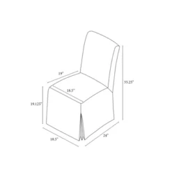 Canvas Slipcover Armless Dining Chair - Hearth & Hand™ With Magnolia -Modern Living Sales GUEST fc97354d 061e 4aac 9cad 1061314ab18c