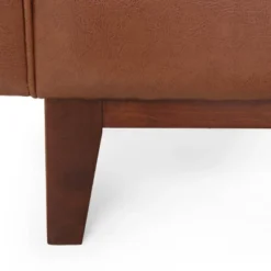 Ovando Contemporary Upholstered 3 Seater Sofa - Christopher Knight Home -Modern Living Sales GUEST fe037239 c38f 400d 9018 0f1d91c11a62